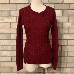 3for$20 warm sweater size small red